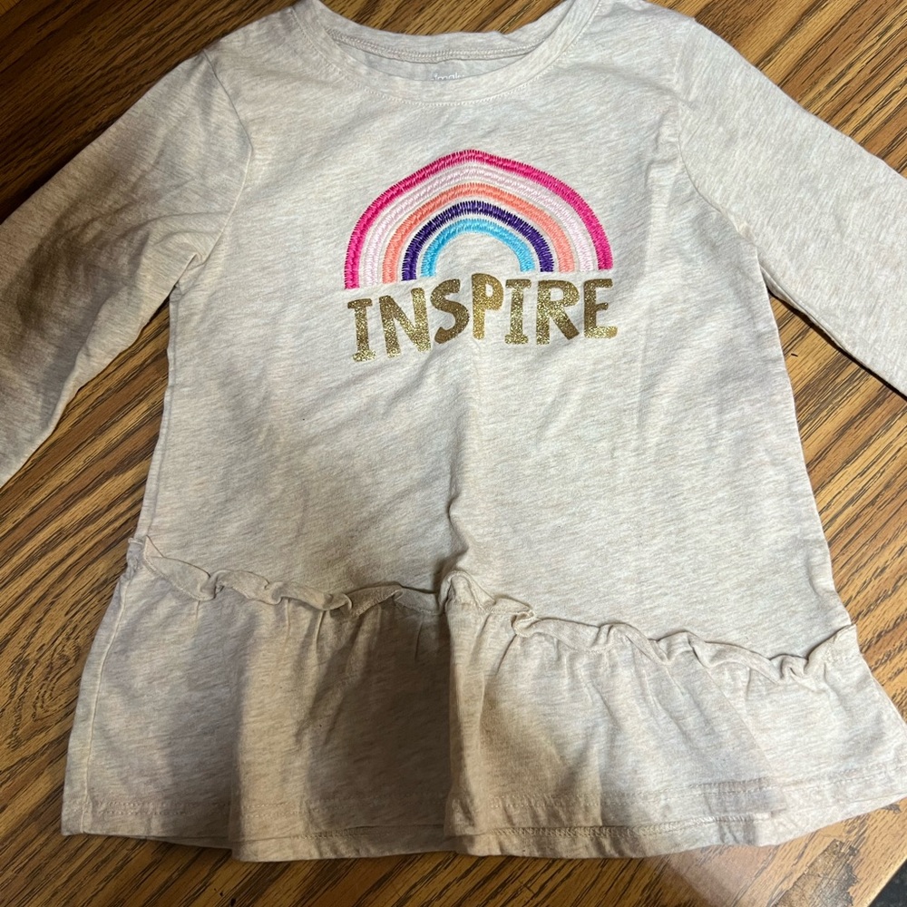 Little girl long sleeve t shirt